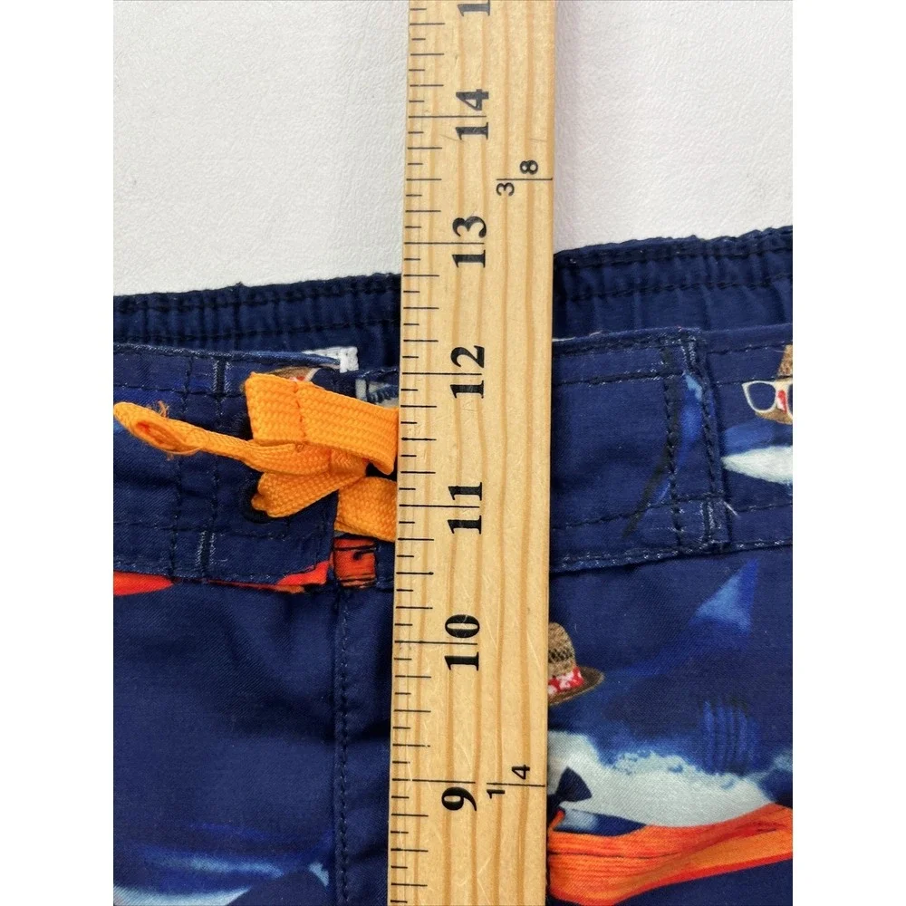 Tommy Bahama Boys XL Sharks Surfboards Hat Sunglasses Swim‎ Trunks Kids Shorts